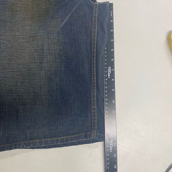 SEAN JOHN Men’s Denim Jean Shorts Size 36 Inseam 14” Blue SEE DESCRIPTION - Picture 4 of 10